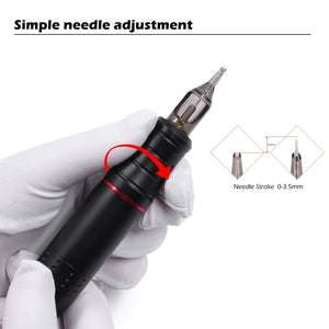 Planet Gates BMX Tattoo Kit Permanent Makeup Machine Set Rotary Tattoo Machine Gun LCD Tattoo Power Supply TP-5 for Tattoo Artist