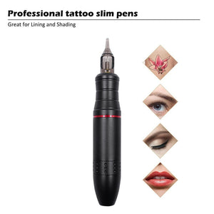 Planet Gates BMX Tattoo Kit Permanent Makeup Machine Set Rotary Tattoo Machine Gun LCD Tattoo Power Supply TP-5 for Tattoo Artist