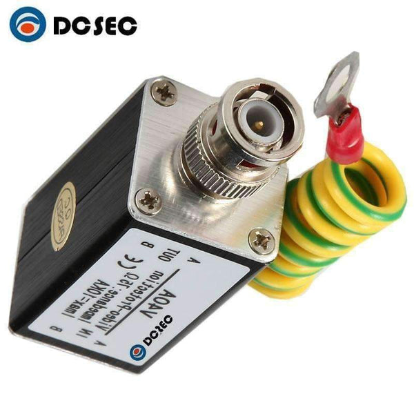 Planet Gates BNC COAX Coaxial Cable CCTV Monitoring Security Camera Monitor Surge Protector Thunder Lightning Arrester Protection Device