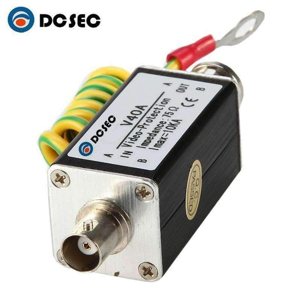 Planet Gates BNC COAX Coaxial Cable CCTV Monitoring Security Camera Monitor Surge Protector Thunder Lightning Arrester Protection Device