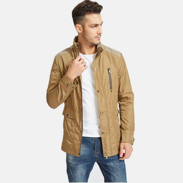 Planet Gates Bo / M Jackets and Coats Jaqueta Masculina Male Causal Fashion Large Size Jackets Hombre uniform M-3XL