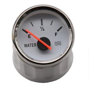 Planet Gates Boat Car 52MM Water Level Gauges 0-190ohm Red Backlight Marine Water Tank Level Indicator Meter Water Level Sensor 100-550MM