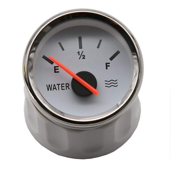 Planet Gates Boat Car 52MM Water Level Gauges 0-190ohm Red Backlight Marine Water Tank Level Indicator Meter Water Level Sensor 100-550MM
