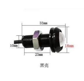 Planet Gates Boat Garboard White LED Plug Light 3/4" NPT Underwater Fish 4Pcs