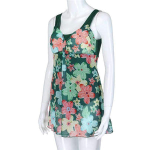 Planet Gates Body Suits / One Size Padded Tankini Swimsuit Women Retro Body Suits Swimwear Printed Big Size Two Pieces Suits Bathing Suit  F40