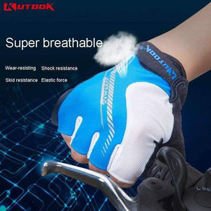 Planet Gates Bodybuilding Half Finger Gloves Fitness Cycling Bike Bicycle Accessories Outdoor Sport High Elasticity Woman Man Gloves