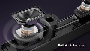 Planet Gates BOMAKER 100W TV Sound Bar Wired&Wireless Bluetooth Home 9 EQs/Deep Bass/CEC Remote/3D Surround SoundBar PC Theater TV Speaker