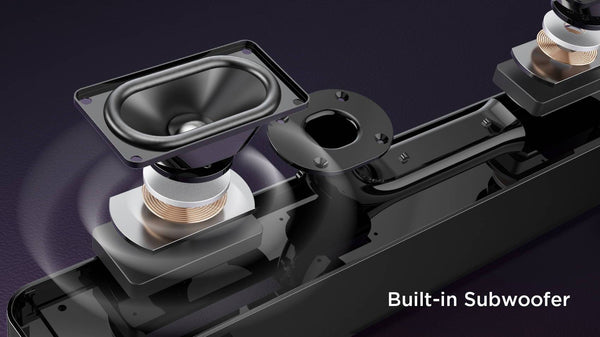 Planet Gates BOMAKER 100W TV Sound Bar Wired&Wireless Bluetooth Home 9 EQs/Deep Bass/CEC Remote/3D Surround SoundBar PC Theater TV Speaker