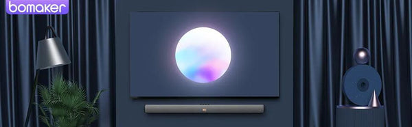 Planet Gates BOMAKER 100W TV Sound Bar Wired&Wireless Bluetooth Home 9 EQs/Deep Bass/CEC Remote/3D Surround SoundBar PC Theater TV Speaker
