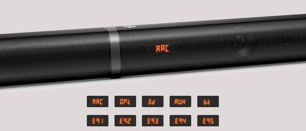 Planet Gates BOMAKER 190W 2.1 TV Soundbar Home Theater Sound System Bluetooth Speaker Sound Bar Subwoofer Support Optical AUX HDMI Speaker