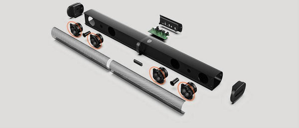 Planet Gates BOMAKER 190W 2.1 TV Soundbar Home Theater Sound System Bluetooth Speaker Sound Bar Subwoofer Support Optical AUX HDMI Speaker