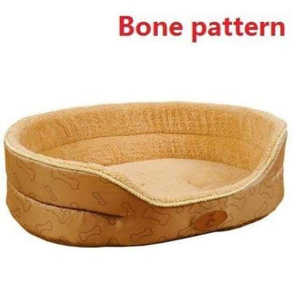 Planet Gates bone pattern / 45X37X17cm Double sided available all seasons Big Size extra large dog bed House sofa Kennel Soft Fleece Pet Dog Cat Warm Bed s-xl