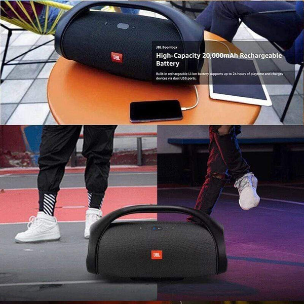 Planet Gates Boombox 2 Portable Wireless Bluetooth Speaker boombox Waterproof Loudspeaker Dynamics Music Subwoofer Outdoor Stereo som