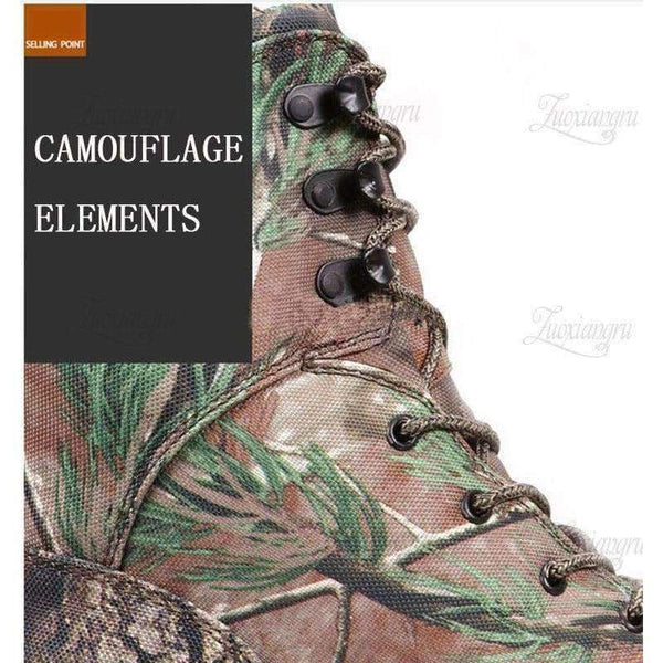 Planet Gates Boots Men Hunting Boot Outdoor Ankle Desert Combat Camping Jungle Camouflage Winter Snow Waterproof Hunting Shoes