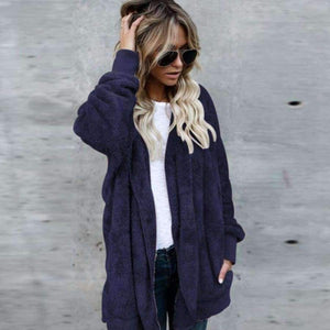 Planet Gates Both Sides Wear Faux Fur Long Winter Jacket Women Autumn Winter 2017 Warm Coat Thicken Hooded Parka Women Outwear