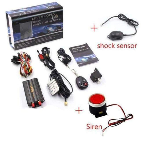 Planet Gates both two with box GPS103B GSM/GPRS/GPS Auto Vehicle TK103B Car GPS Tracker Tracking Device with Remote Control Anti-theft Car Alarm System