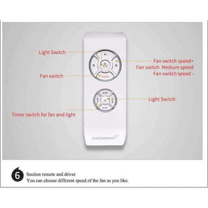 Planet Gates Botimi New LED Ceiling Fan For Living Room 220V Wooden Ceiling Fans With Lights 52 Inch Blades Cooling Fan Remote Fan Lamp