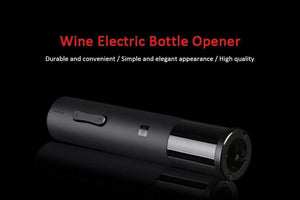 Bottle Opener Huohou Automatic Wine Bottle Kit Electric Corkscrew With Foil Cutter Bar Tools Bottle Opened Dropshipping