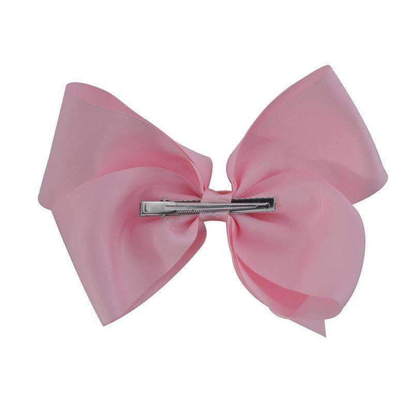 Planet Gates Boutique 8 tommer stor solid grosgrain bånd hårsløjfe med alligatorklemmer hårspænde røde sløjfer til kvinder piger hårtilbehør