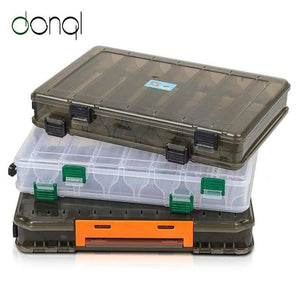 Planet Gates BOX 1 Fishing Box for Baits Double Sided Plastic Lure Boxes Fly Fishing Tackle Storage Box Supplies Accessories High Strength