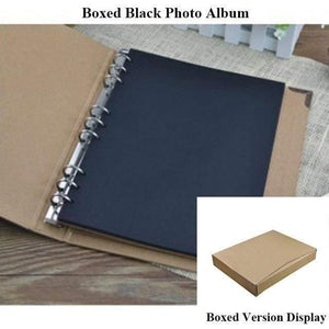 30Pages Blank/Loose-leaf Photo Album Scarpbook Handmade/Wedding/DIY/Self-Adhesive/Paper Photo Album Cover Kraft Album For Photos