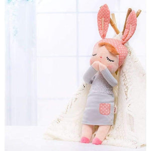 Planet Gates Boxed Metoo Doll kawaii Plush Soft Stuffed Plush Animals Baby Kids Toys for Children Girls Boys Birthday Christmas Angela Rabbit