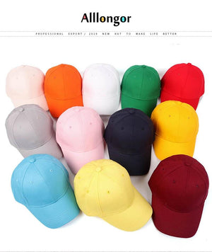 Planet Gates Boy Baby Cotton  Summer Snapback Kids Baseball Cap Men Women  Solid Black Hats for Girls  Children