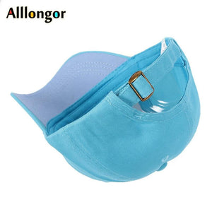 Planet Gates Boy Baby Cotton  Summer Snapback Kids Baseball Cap Men Women  Solid Black Hats for Girls  Children