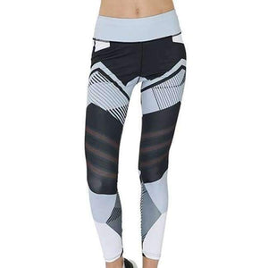 Planet Gates BP30DA37-Blue / L Leggings new Printing For fitness women Breech push up legging summer Trousers Big Size High Elasticity Fitness Leggings Gothic