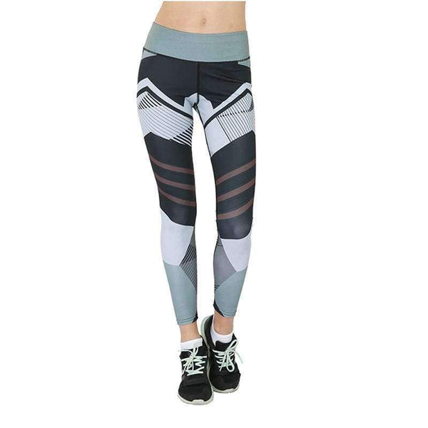 Planet Gates BP30DA37-White / L Leggings new Printing For fitness women Breech push up legging summer Trousers Big Size High Elasticity Fitness Leggings Gothic