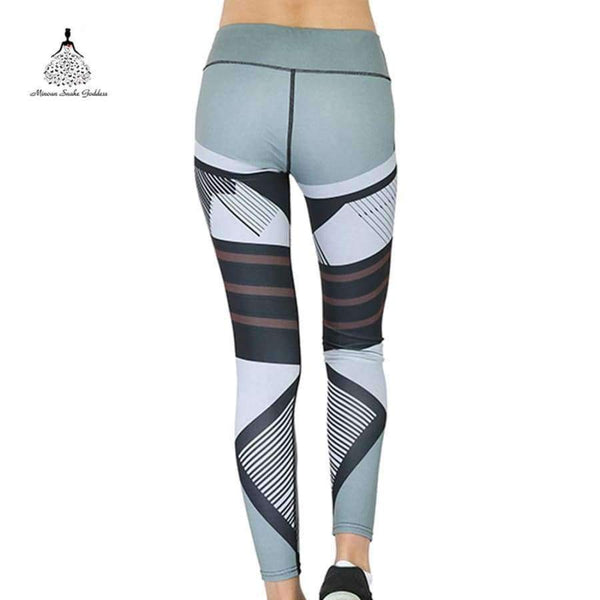 Planet Gates BP30DA37-White / L Leggings new Printing For fitness women Breech push up legging summer Trousers Big Size High Elasticity Fitness Leggings Gothic