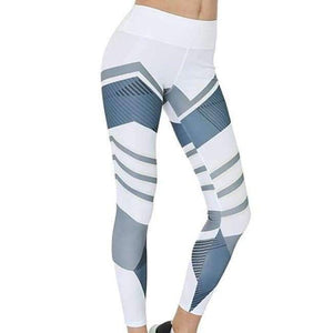 Planet Gates BP30DA37-White / L Leggings new Printing For fitness women Breech push up legging summer Trousers Big Size High Elasticity Fitness Leggings Gothic