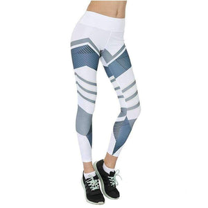 Planet Gates BP30DA37-White / L Leggings new Printing For fitness women Breech push up legging summer Trousers Big Size High Elasticity Fitness Leggings Gothic
