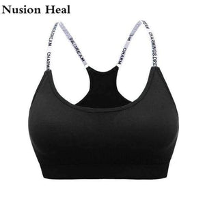 Planet Gates BRA.3-black / One Size Sport Bras Top Female Mesh Hollow Yoga Bra Top Sport T Shirt Quick Dry Fitness Sports Gym Running Jogging Shirts Activewea