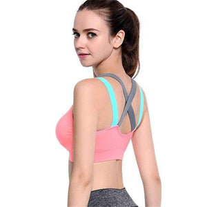 Planet Gates BRA.3-black / One Size Sport Bras Top Female Mesh Hollow Yoga Bra Top Sport T Shirt Quick Dry Fitness Sports Gym Running Jogging Shirts Activewea
