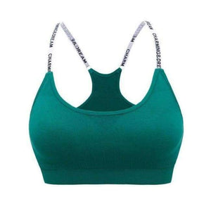 Planet Gates BRA.3-green / One Size Sport Bras Top Female Mesh Hollow Yoga Bra Top Sport T Shirt Quick Dry Fitness Sports Gym Running Jogging Shirts Activewea