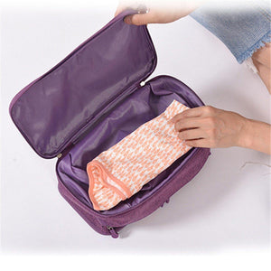 Planet Gates Bra Underwear Packing Cubes Organizer Trip Luggage Waterproof Travel Bag for Women Pouch Case Suitcase Space Saver Package