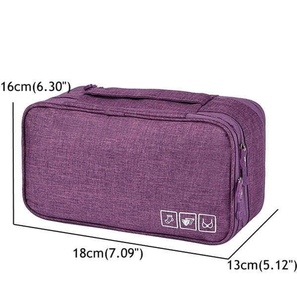 Planet Gates Bra Underwear Packing Cubes Organizer Trip Luggage Waterproof Travel Bag for Women Pouch Case Suitcase Space Saver Package