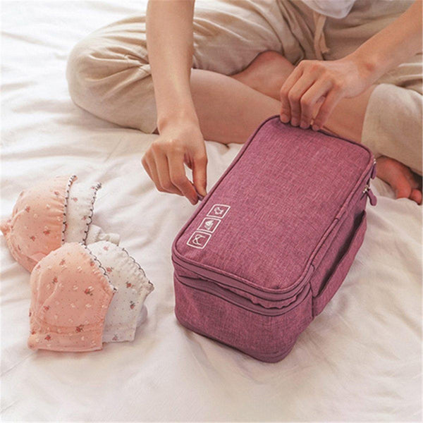 Planet Gates Bra Underwear Packing Cubes Organizer Trip Luggage Waterproof Travel Bag for Women Pouch Case Suitcase Space Saver Package