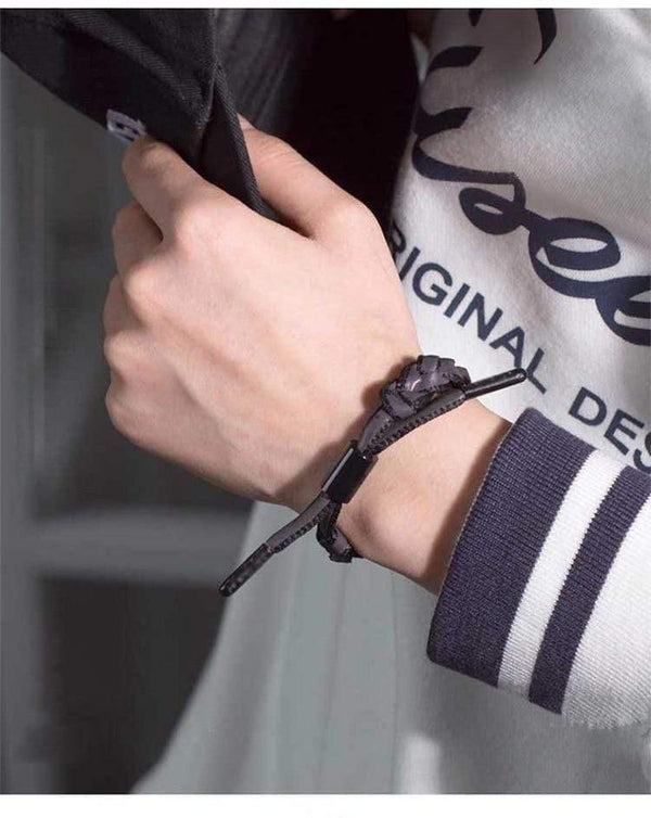 Planet Gates Bracelet Men Hologram Reflect Light Weave Shoelace Rastaclat Jewelry Bracelets For Women Pulseras Luminosas