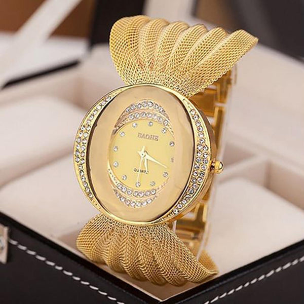 Planet Gates bracelet watch 1 Watch  Women 's Bracelet Watches Stainless Steel for Women Bangles Watch Artificial Crystal Wristwatch