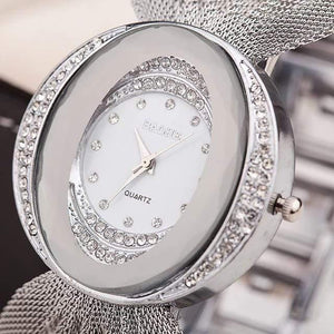Planet Gates bracelet watch 1 Watch  Women 's Bracelet Watches Stainless Steel for Women Bangles Watch Artificial Crystal Wristwatch