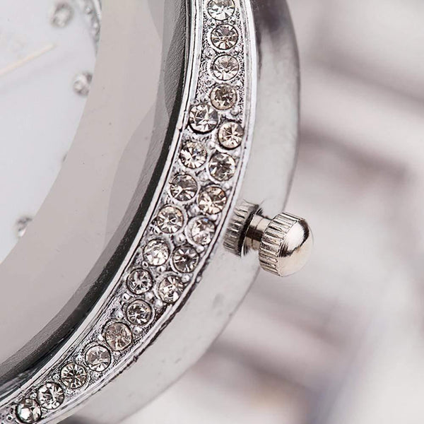 Planet Gates bracelet watch 1 Watch  Women 's Bracelet Watches Stainless Steel for Women Bangles Watch Artificial Crystal Wristwatch