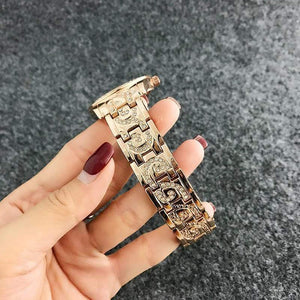 Planet Gates Bracelet Watch Women Watches Rhinestone Women's Watches Rose Gold Ladies Watch Clock zegarek damski reloj mujer
