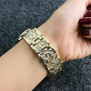 Planet Gates Bracelet Watch Women Watches Rhinestone Women's Watches Rose Gold Ladies Watch Clock zegarek damski reloj mujer