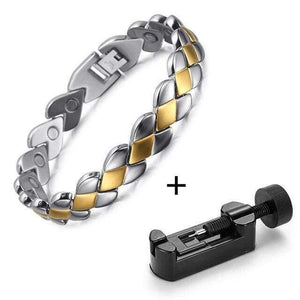 Planet Gates bracelet with adjust Men Magnetic Bracelets & Bangles Stainless Steel Bio Energy Therapy Jewelry Blood Pressure Accessory