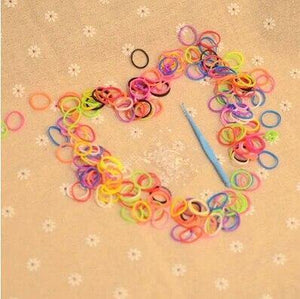 Planet Gates Bracelets silicone fluorescent bracelet Gift for Men&Women DIY Colors candy Loom Refill Rubber Bands