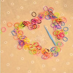 Planet Gates Bracelets silicone fluorescent bracelet Gift for Men&Women DIY Colors candy Loom Refill Rubber Bands