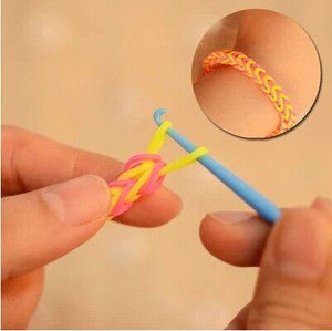 Planet Gates Bracelets silicone fluorescent bracelet Gift for Men&Women DIY Colors candy Loom Refill Rubber Bands