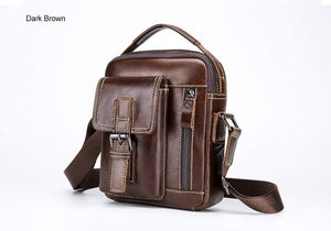 Planet Gates Brand Genuine Leather Shoulder Bag Men Messenger Bags Small Casual Flap Zipper Design Male CrossBody Bag